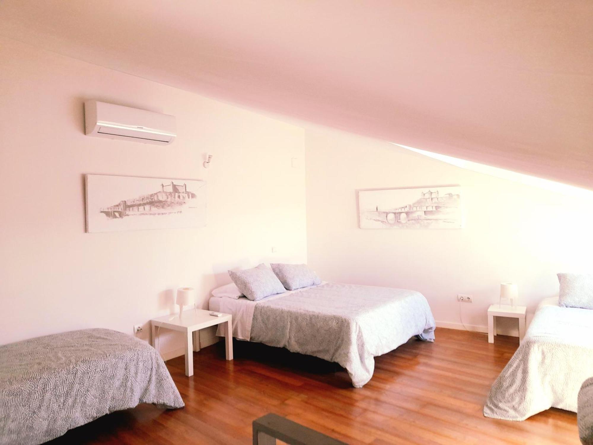 Toletum Low Cost Lofts Diafanos O 2Dormitorios Parking Municipal Gratis Al Aire Libre A 100M 托萊多 外观 照片